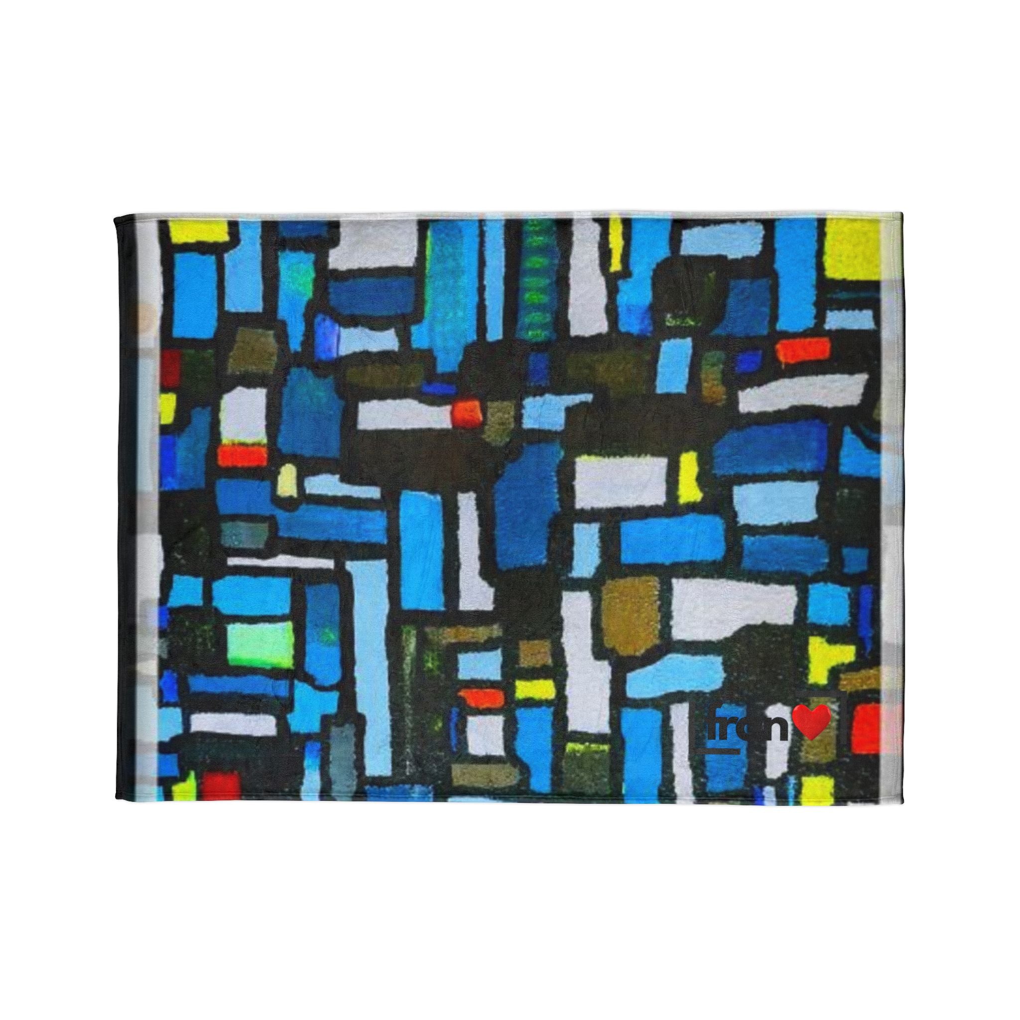 couverture décorative de l'oeuvre Plan de ville 838 de l'artiste peintre Marc Francoeur