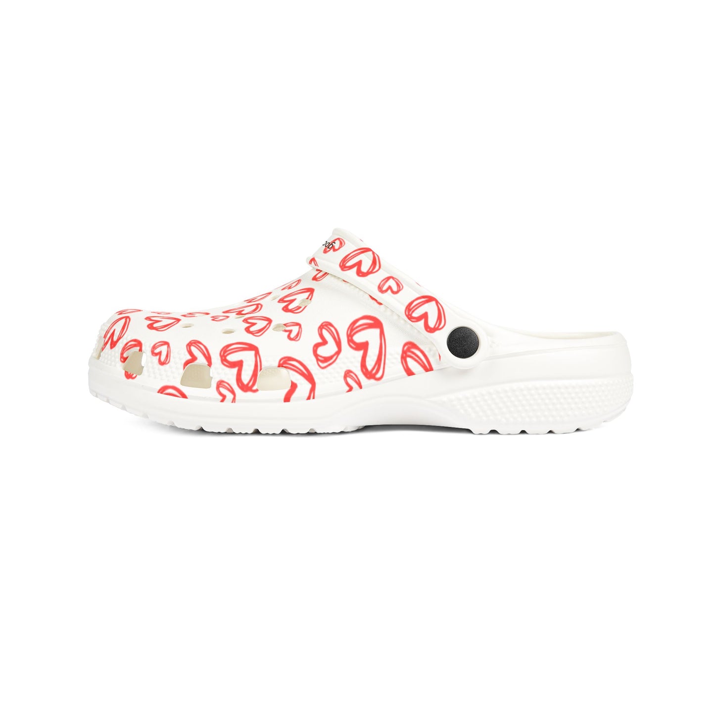 Chaussures en mousse EVA à imprimé cœurs Confort décontracté pour le quotidien  Tongs d'été  Parfaites pour le jardin et la plage  Idée cadeau mignonne