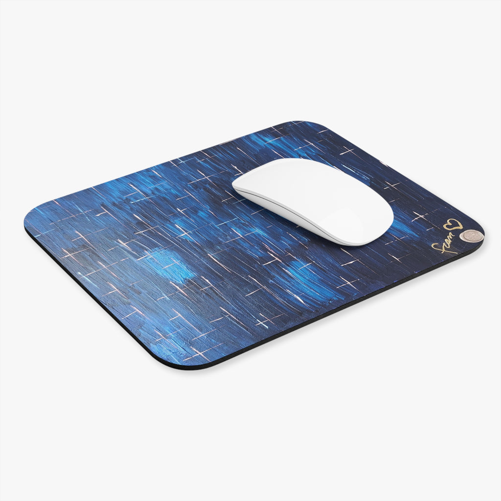 Tapis de souris inspiré de l'artiste Marc Francoeur ayant comme titre Nuit Étoilé