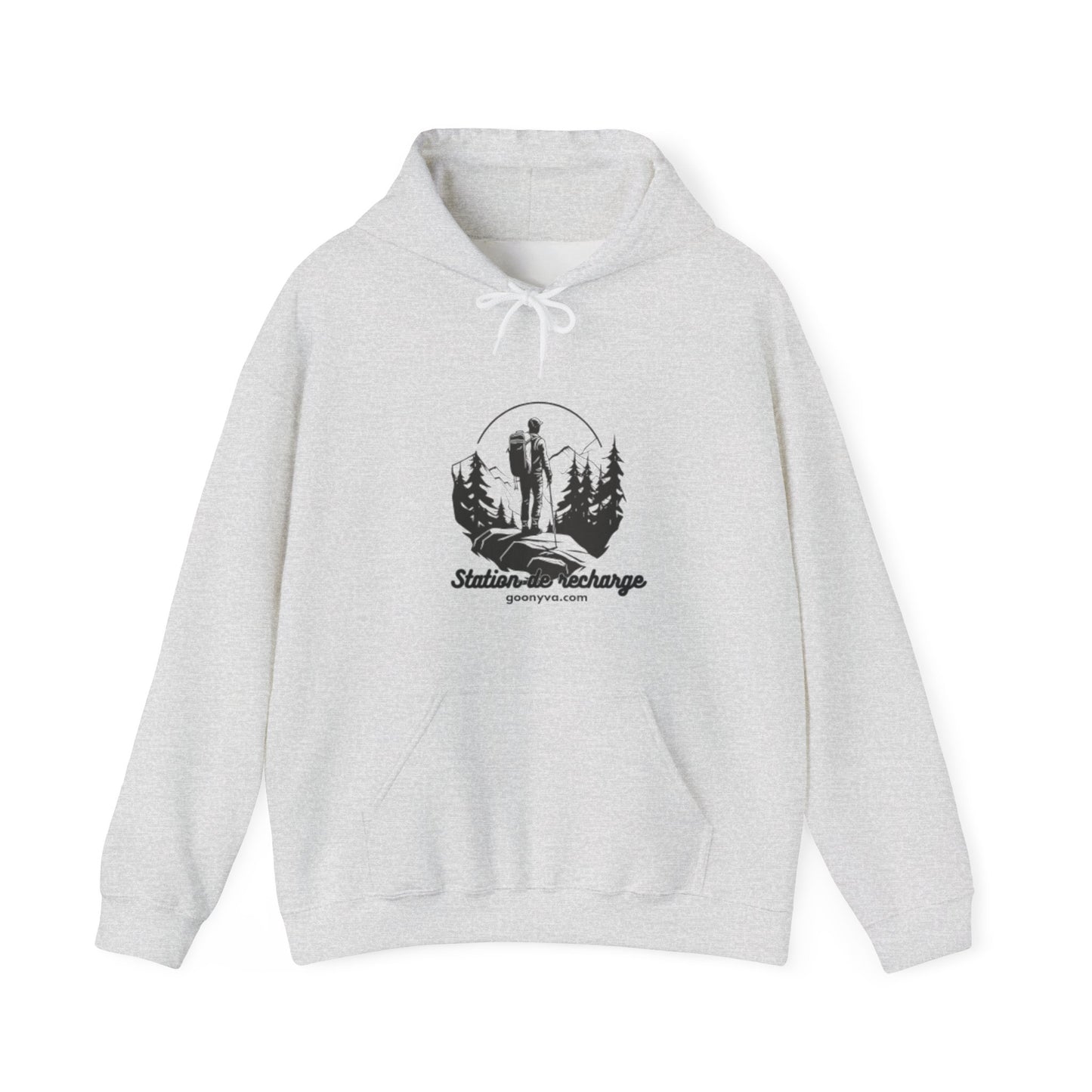 Sweat à Capuche "Aventure Nature" Parfait pour les passionnés de plein air  Cadeau idéal pour les randonneurs  Sweat de camping  Vêtement pour les amoureux de la nature  Douillet [...]