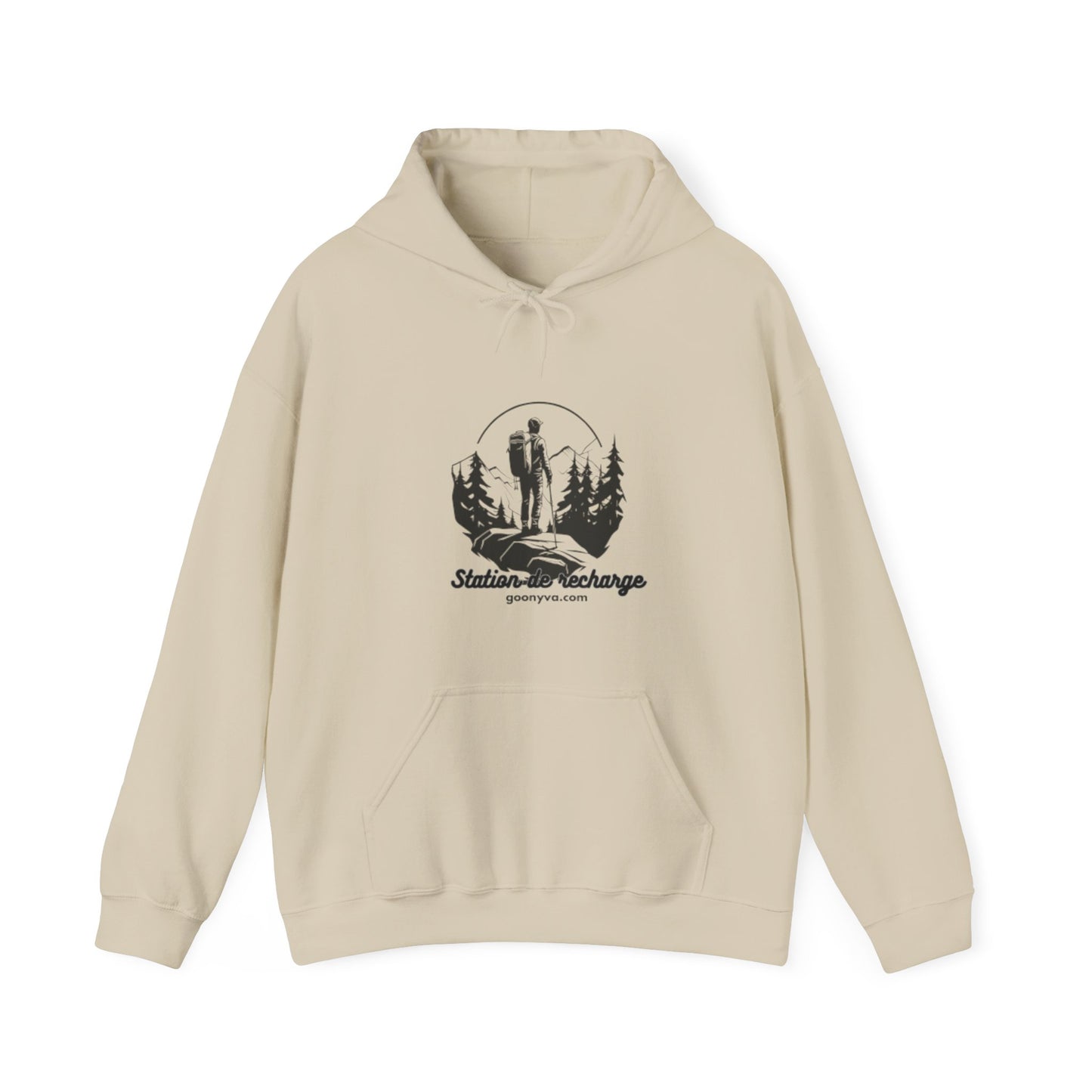 Sweat à Capuche "Aventure Nature" Parfait pour les passionnés de plein air  Cadeau idéal pour les randonneurs  Sweat de camping  Vêtement pour les amoureux de la nature  Douillet [...]