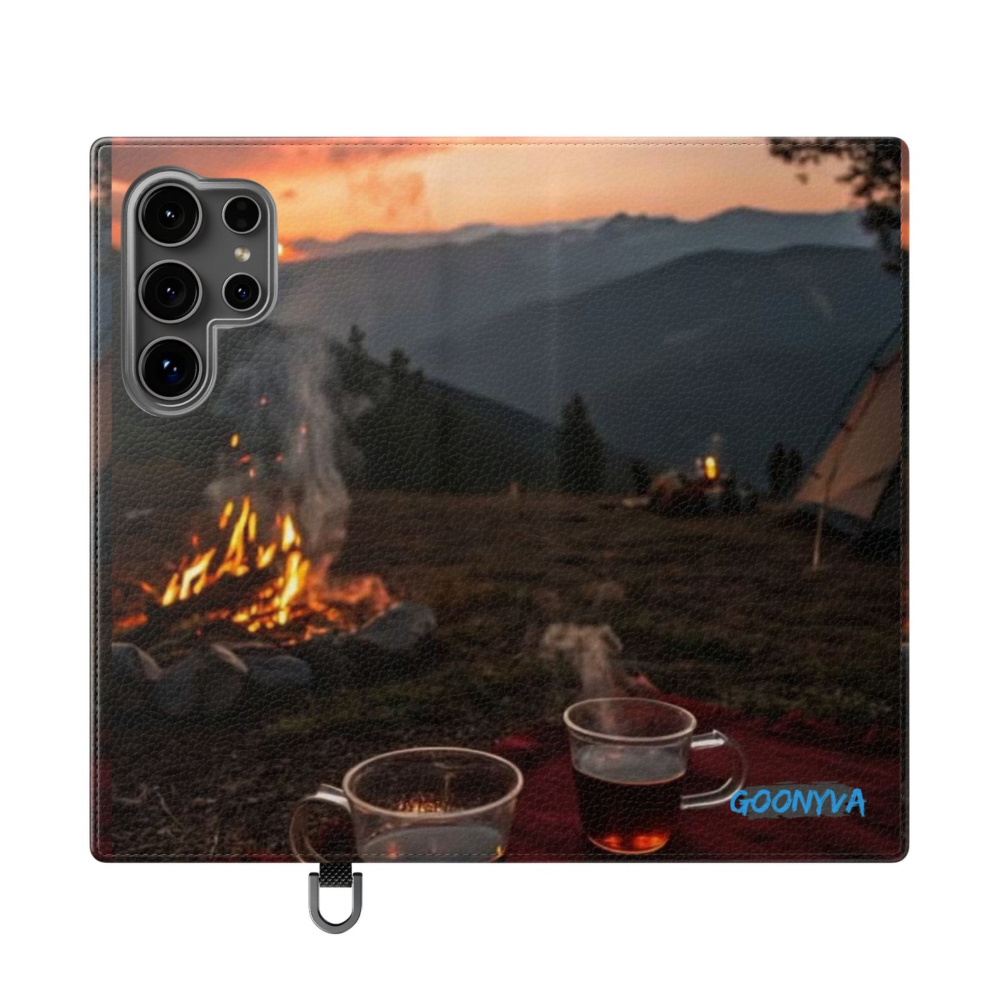Étuis à Rabat pour Téléphone "Inspiration Nature" Étui portefeuille protecteur  Thème feu de camp  Accessoire stylé pour l'extérieur  Cadeau parfait pour [...]