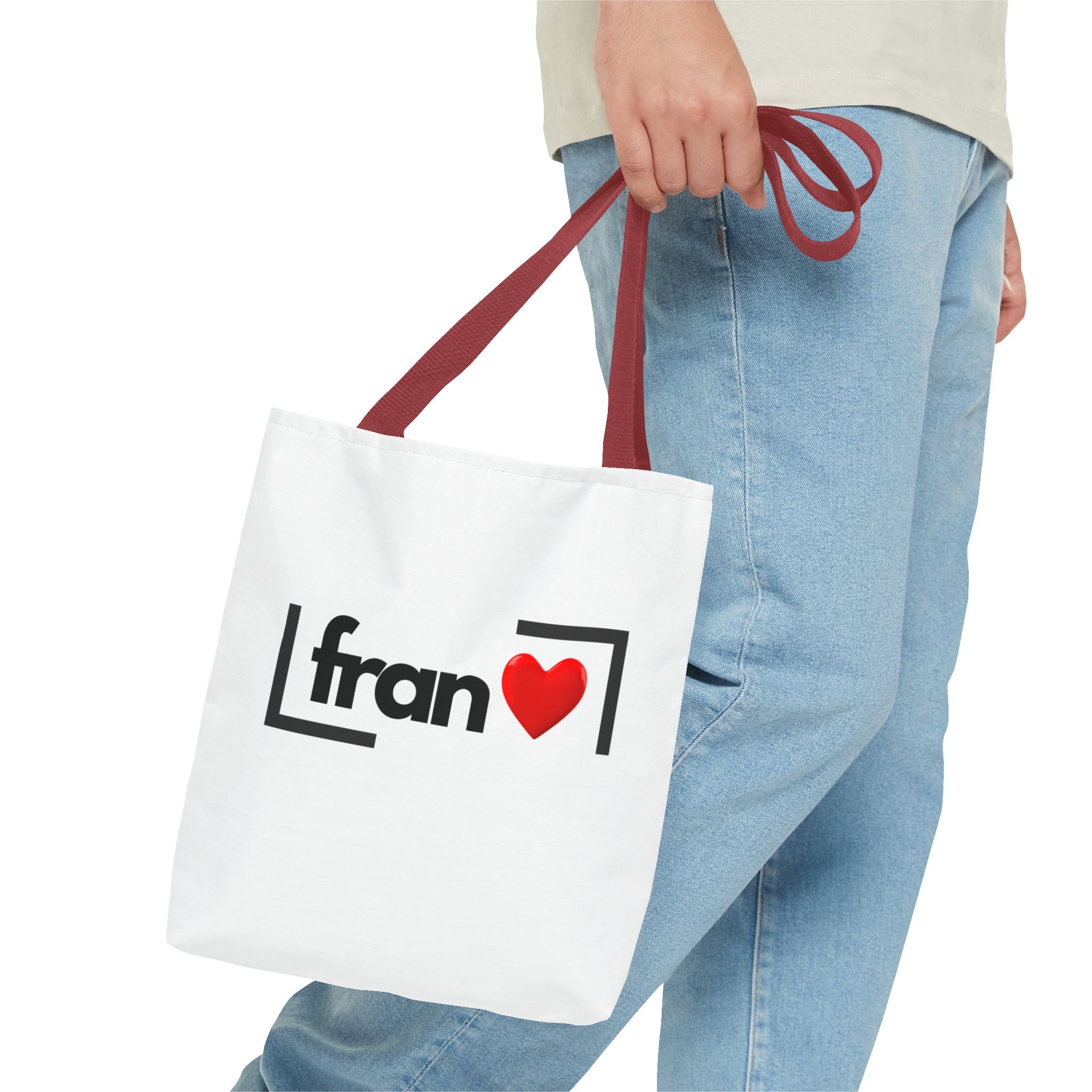 Sac Fourre-Tout Personnalisé avec Motif Cœur | Accessoire de Mode Personnalisé, Cadeau pour Elle, Chic Décontracté, Usage Quotidien, Écologique.