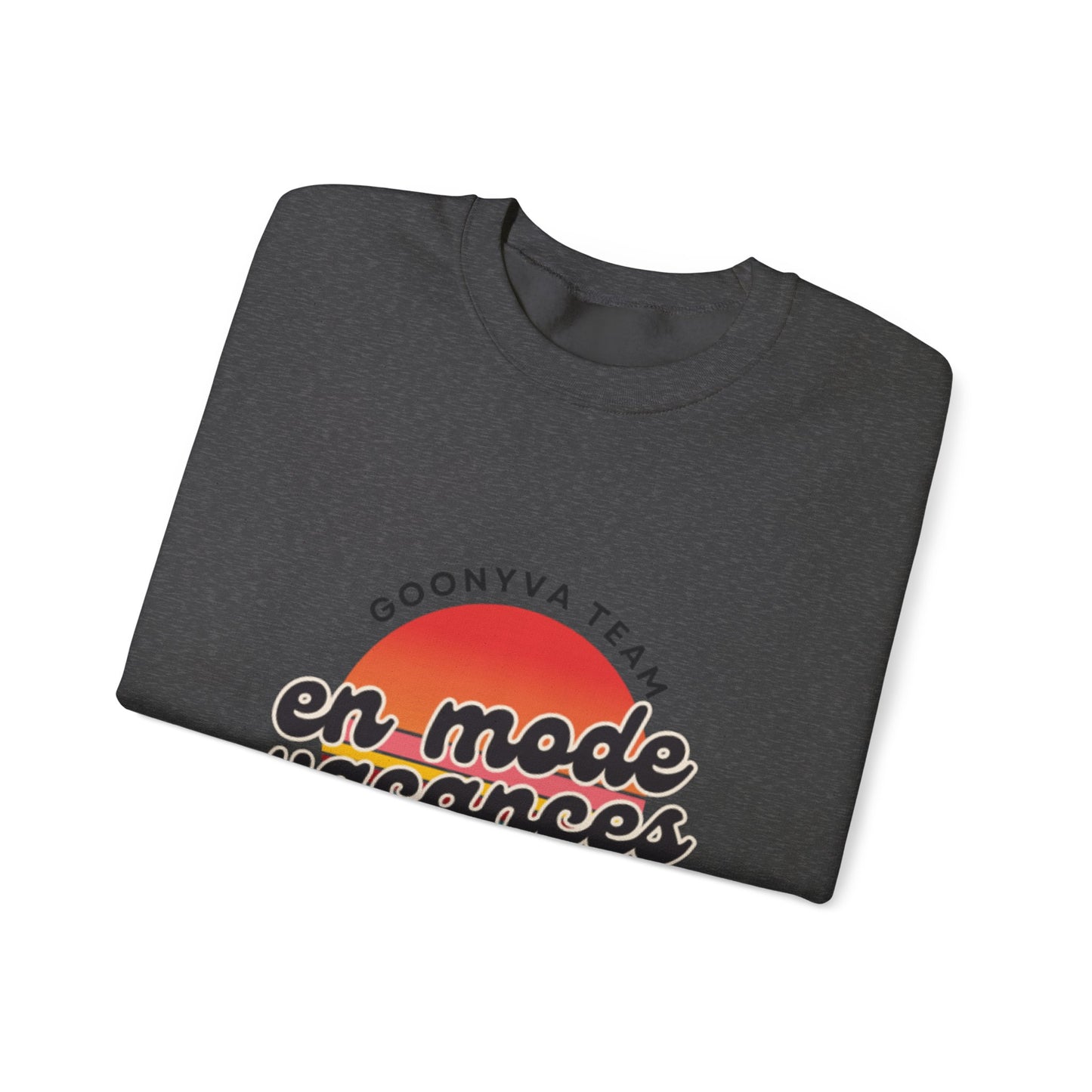 Chandail Col Rond "Chill Vibes" Pour les journées décontractées  Idéal pour la détente douillette  Parfait pour le voyage  Cadeau pour les amis  Style vacances