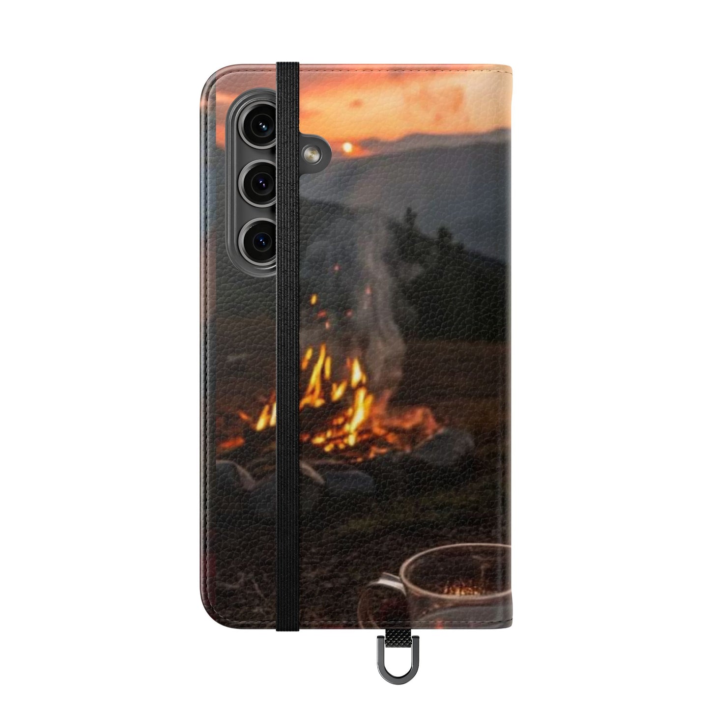 Étuis à Rabat pour Téléphone "Inspiration Nature" Étui portefeuille protecteur  Thème feu de camp  Accessoire stylé pour l'extérieur  Cadeau parfait pour [...]