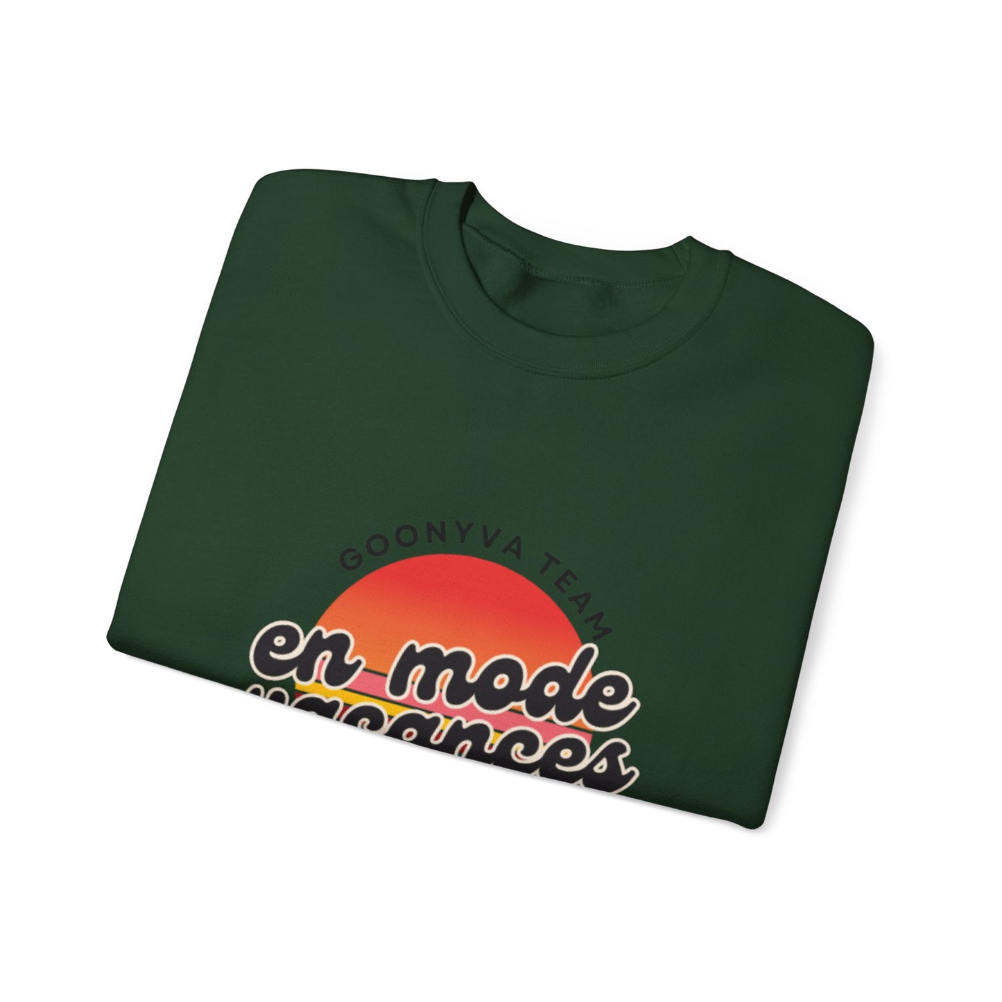 Chandail Col Rond "Chill Vibes" Pour les journées décontractées  Idéal pour la détente douillette  Parfait pour le voyage  Cadeau pour les amis  Style vacances