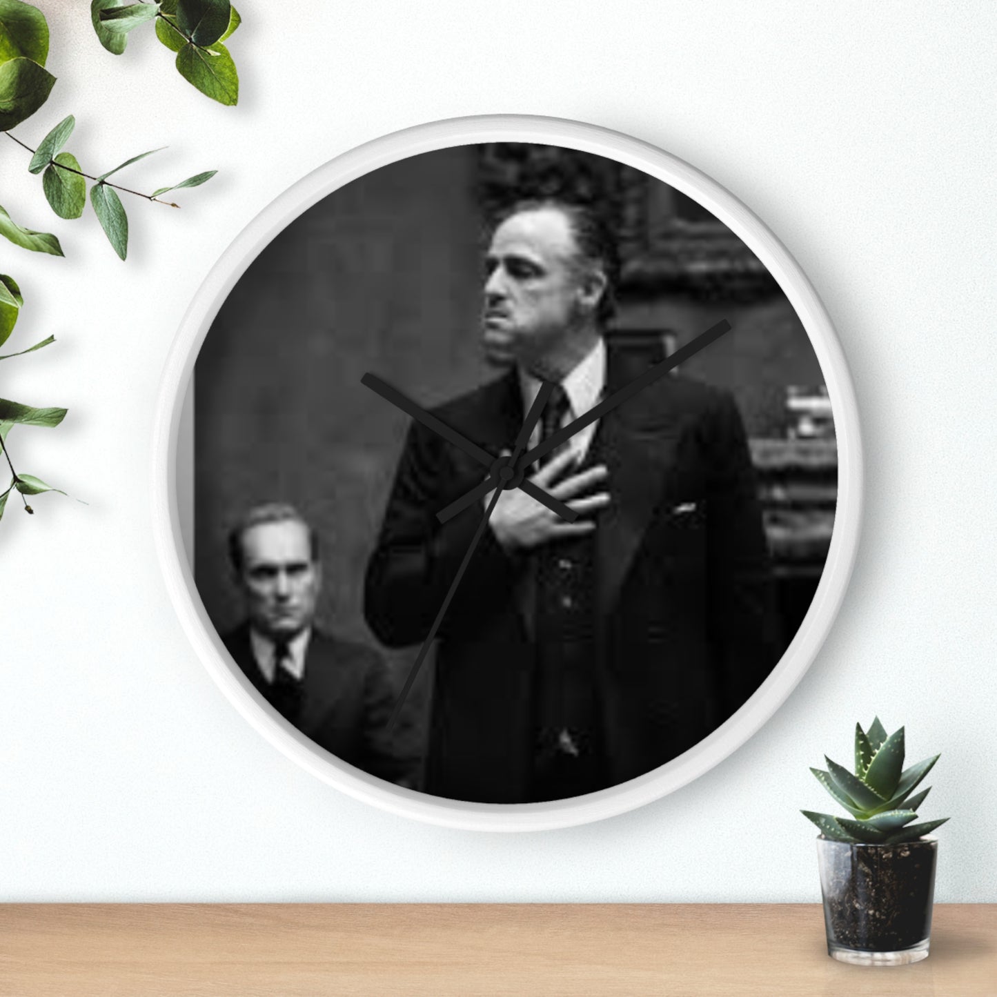 Horloge Murale Inspirante avec Citation Française : Décoration Motivante pour la Maison, Horloge de Bureau Stylée, Cadeau Unique pour Elle, Ambiance Positive.