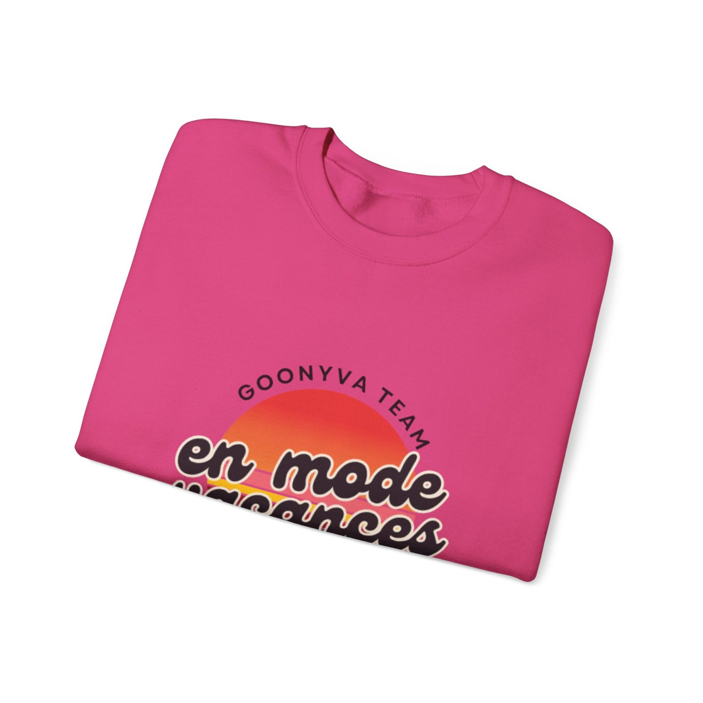 Chandail Col Rond "Chill Vibes" Pour les journées décontractées  Idéal pour la détente douillette  Parfait pour le voyage  Cadeau pour les amis  Style vacances