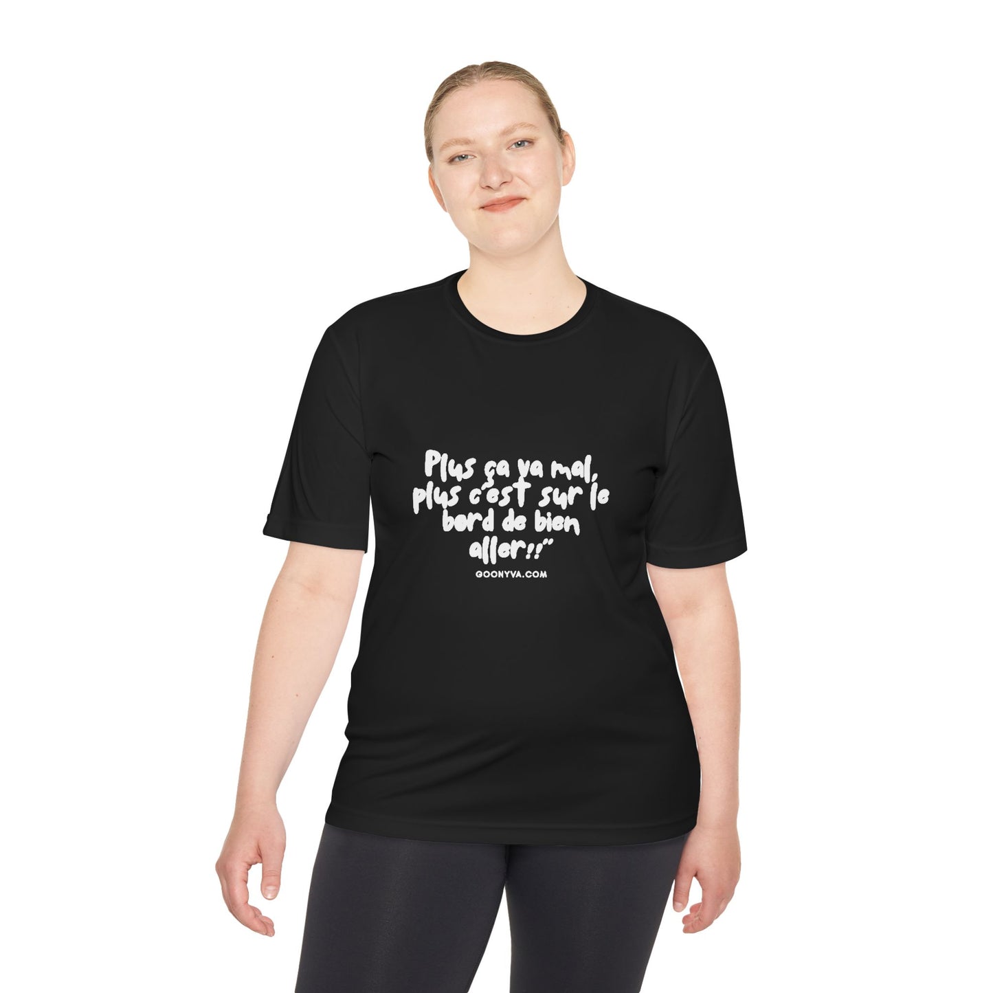 T-shirt Anti-Transpiration Unisexe, Idéal pour l'Entraînement Motivationnel. Vêtement de Sport Mixte et Cadeau Fitness Parfait. Le T-shirt Décontracté pour la Salle de Sport.  Option 3 (Pour des listes ou des mots-clés)