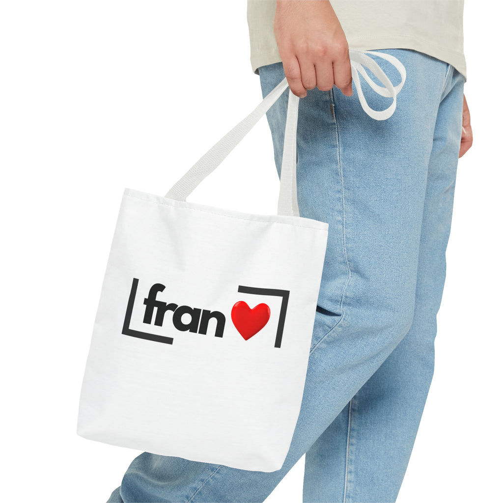 Sac Fourre-Tout Personnalisé avec Motif Cœur | Accessoire de Mode Personnalisé, Cadeau pour Elle, Chic Décontracté, Usage Quotidien, Écologique.