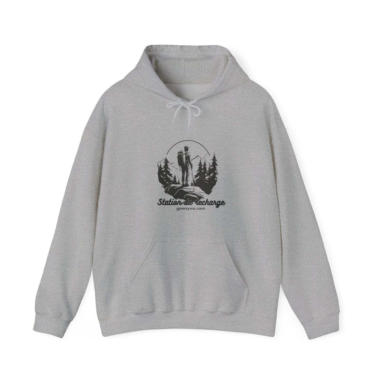 Sweat à Capuche "Aventure Nature" Parfait pour les passionnés de plein air  Cadeau idéal pour les randonneurs  Sweat de camping  Vêtement pour les amoureux de la nature  Douillet [...]