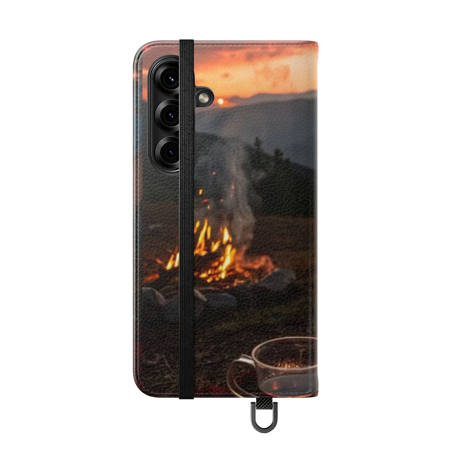 Étuis à Rabat pour Téléphone "Inspiration Nature" Étui portefeuille protecteur  Thème feu de camp  Accessoire stylé pour l'extérieur  Cadeau parfait pour [...]