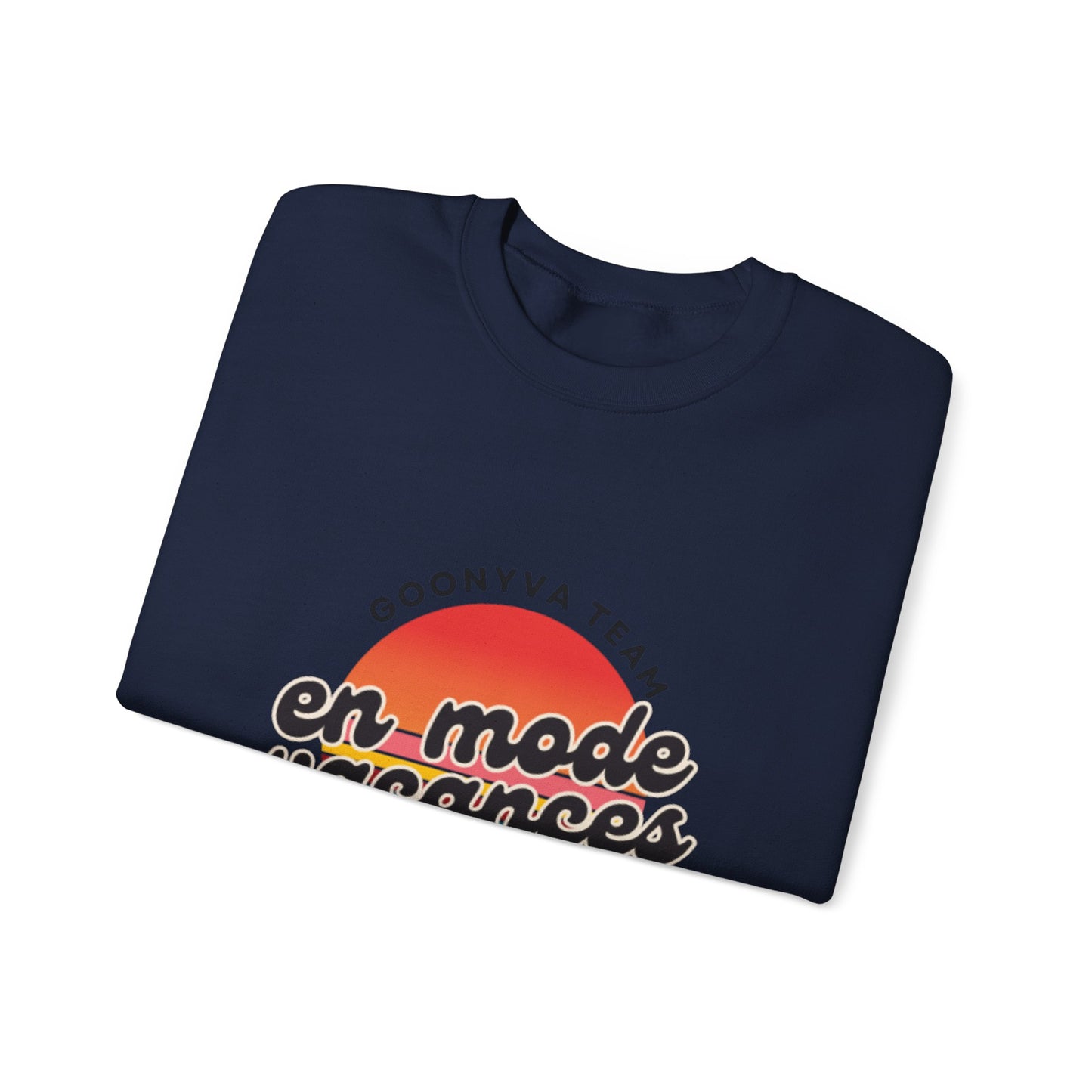 Chandail Col Rond "Chill Vibes" Pour les journées décontractées  Idéal pour la détente douillette  Parfait pour le voyage  Cadeau pour les amis  Style vacances