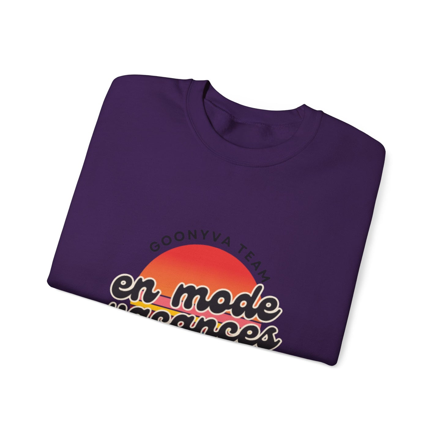 Chandail Col Rond "Chill Vibes" Pour les journées décontractées  Idéal pour la détente douillette  Parfait pour le voyage  Cadeau pour les amis  Style vacances