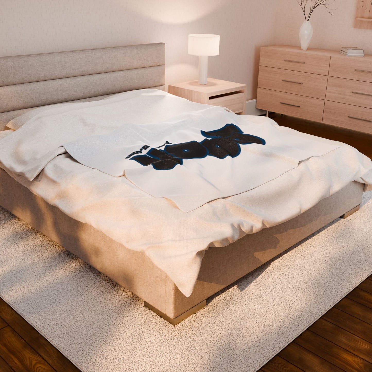 Couverture Douillette en Velours Pelucheux Jeté doux  Cadeau pour la maison  Décoration de chambre à coucher  Mariage  Couverture câline  Accessoire d'hiver douillet