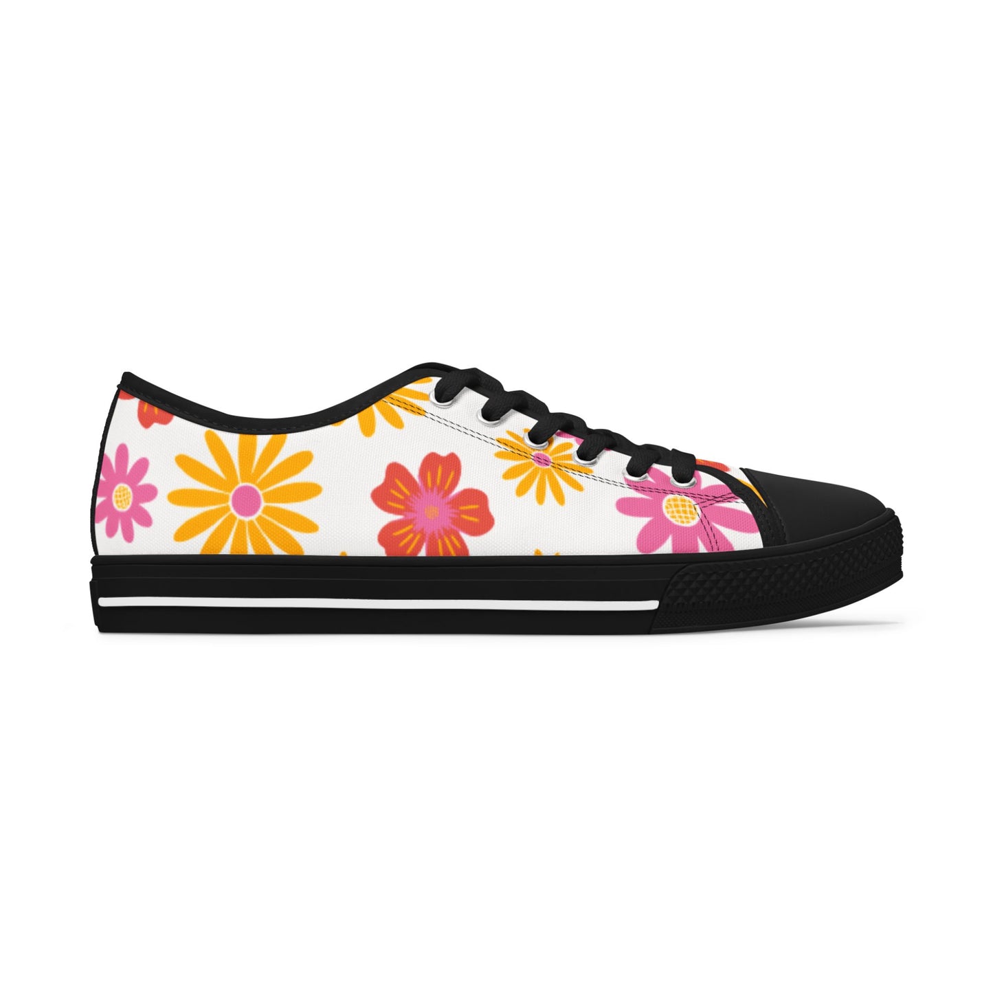Espadrilles basses fleuries pour femmes Espadrilles fleuries tendance  Chaussures de printemps confortables  Chaussures décontractées mignonnes pour femmes  Stylées [...]
