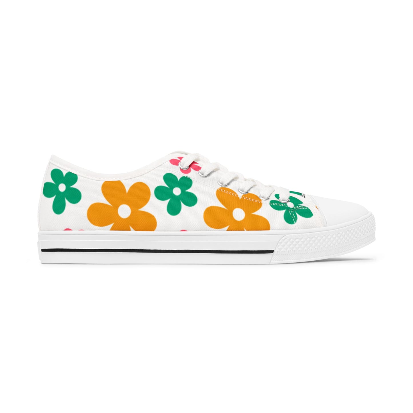 Baskets fleuries pour femme Chaussures décontractées et élégantes pour tous les jours  Chaussures confortables pour le printemps  Cadeau d'anniversaire  Baskets tendance
