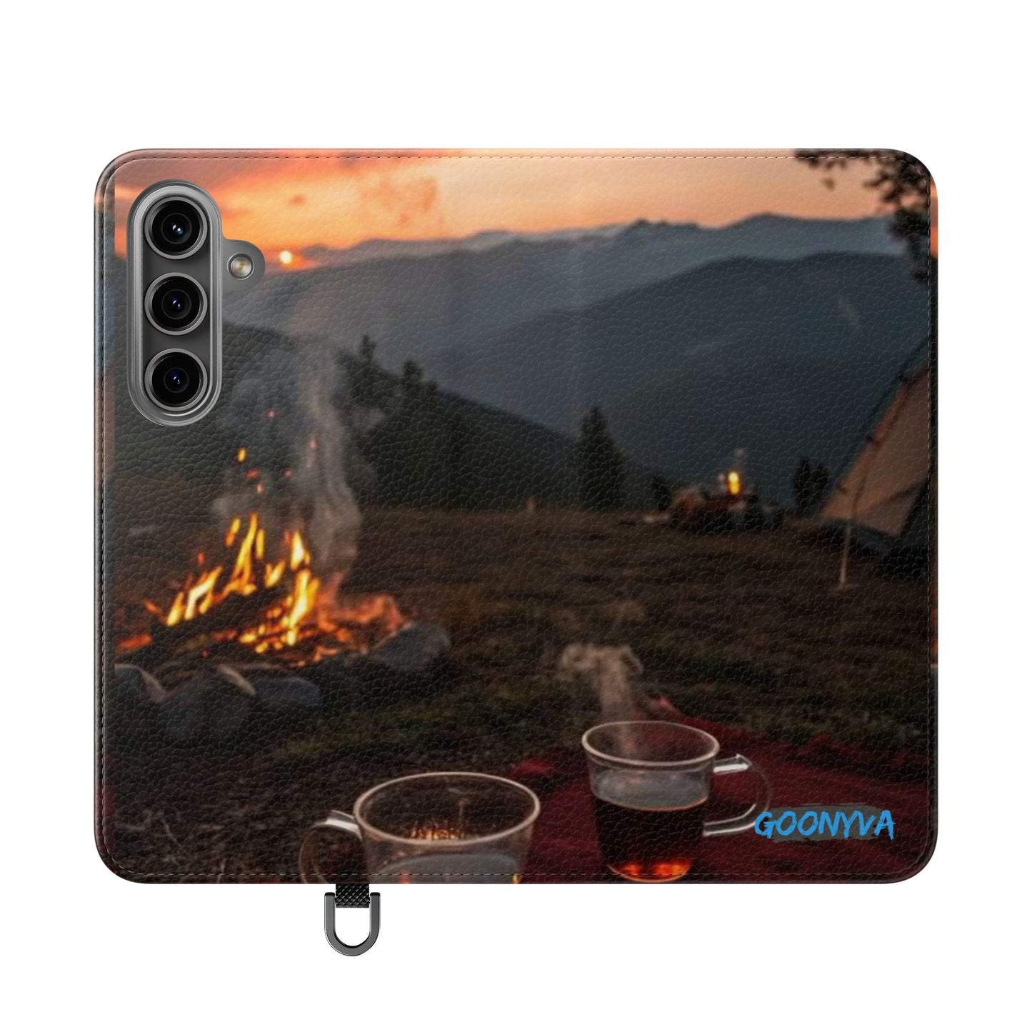 Étuis à Rabat pour Téléphone "Inspiration Nature" Étui portefeuille protecteur  Thème feu de camp  Accessoire stylé pour l'extérieur  Cadeau parfait pour [...]