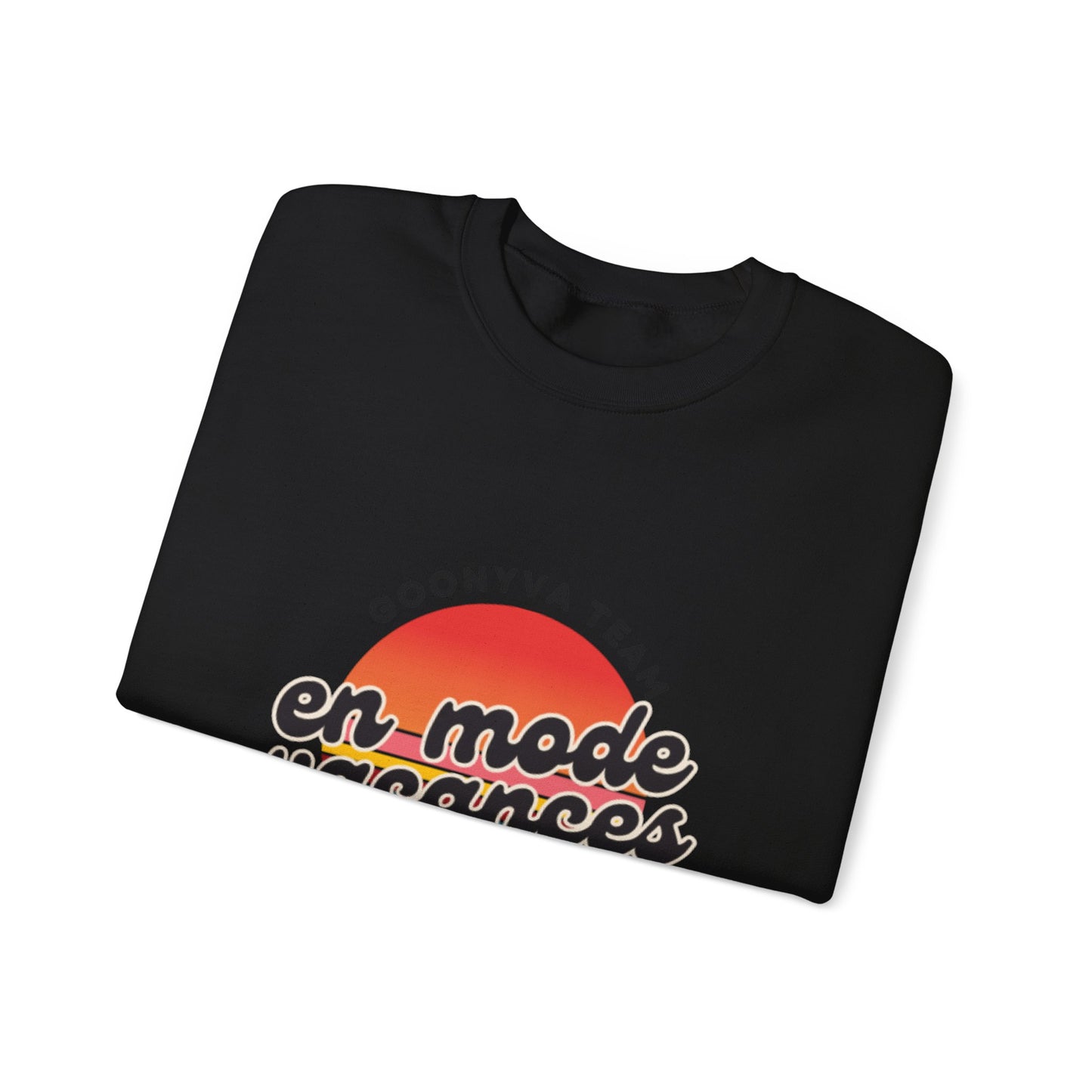 Chandail Col Rond "Chill Vibes" Pour les journées décontractées  Idéal pour la détente douillette  Parfait pour le voyage  Cadeau pour les amis  Style vacances