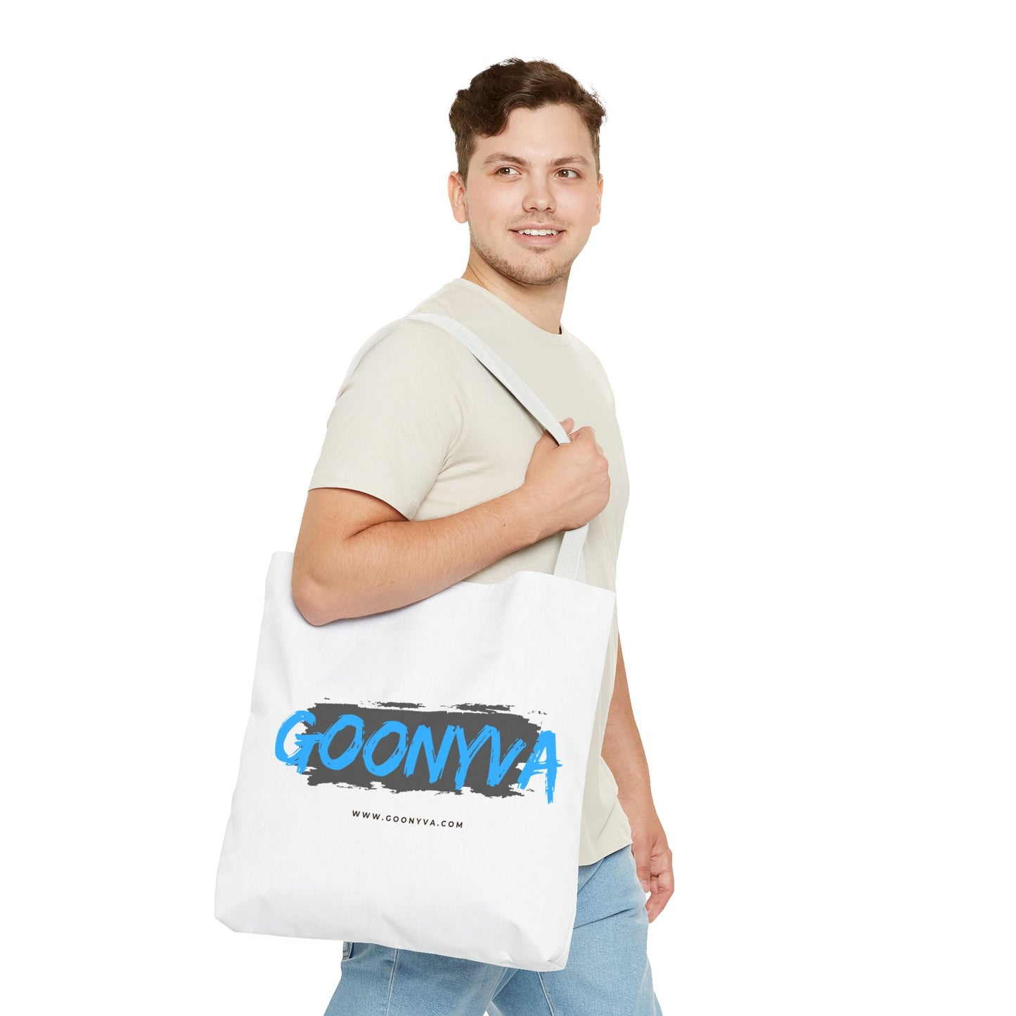Sac Fourre-Tout Élégant avec Design GOONYVA, Sac Fourre-Tout Quotidien, Sac d'Épicerie Personnalisable, Sac de Transport Tendance, Cadeau pour les Mamans.