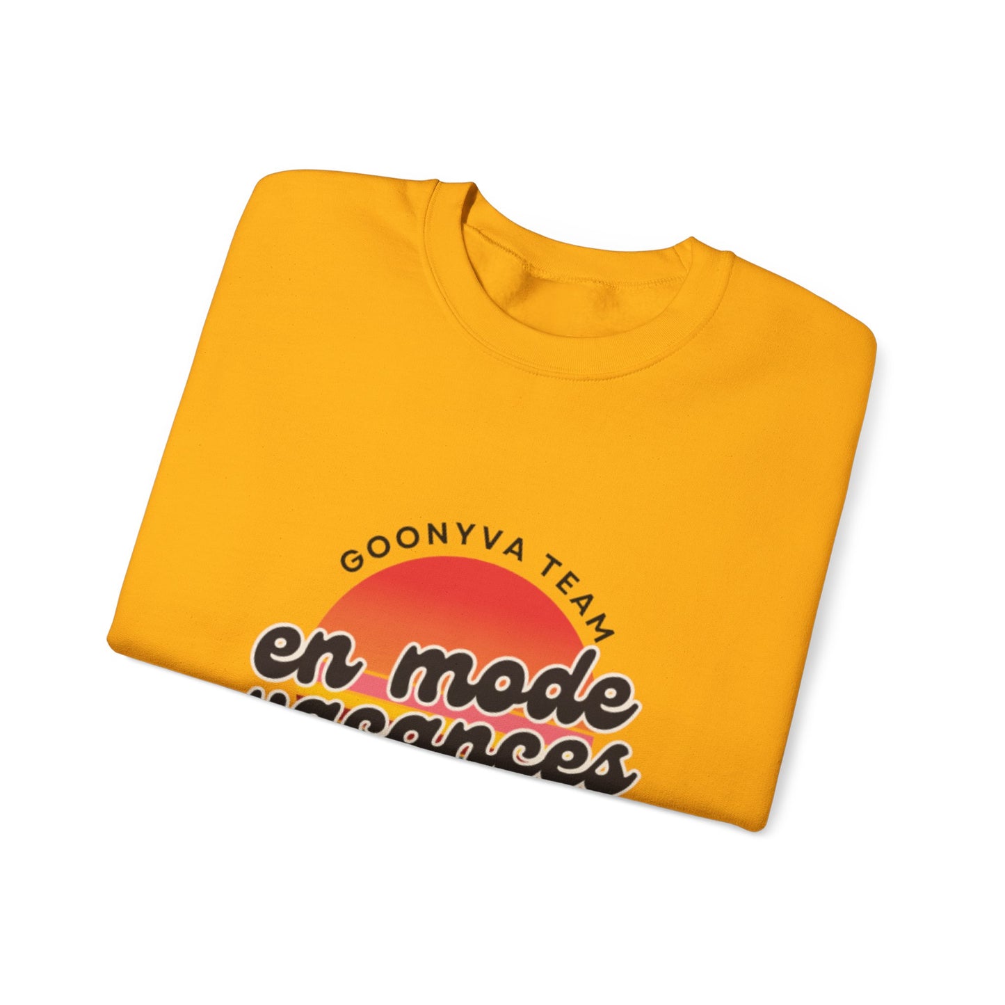 Chandail Col Rond "Chill Vibes" Pour les journées décontractées  Idéal pour la détente douillette  Parfait pour le voyage  Cadeau pour les amis  Style vacances
