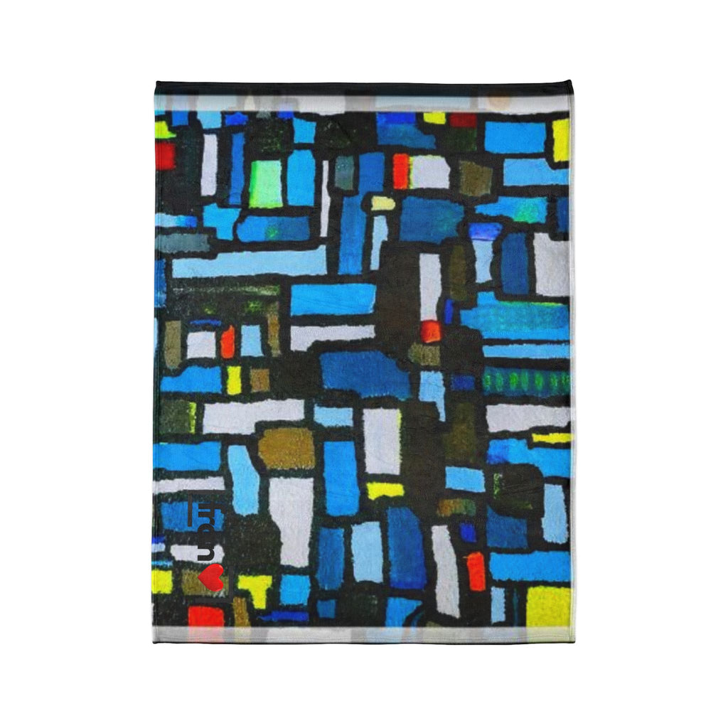 couverture décorative de l'oeuvre Plan de ville 838 de l'artiste peintre Marc Francoeur