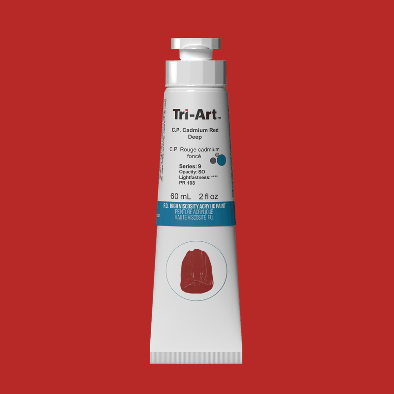 Tri-Art High Viscosity - C.P. Cadmium Red Deep