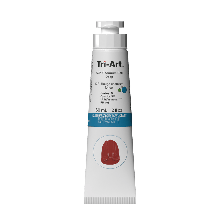 Tri-Art High Viscosity - C.P. Cadmium Red Deep