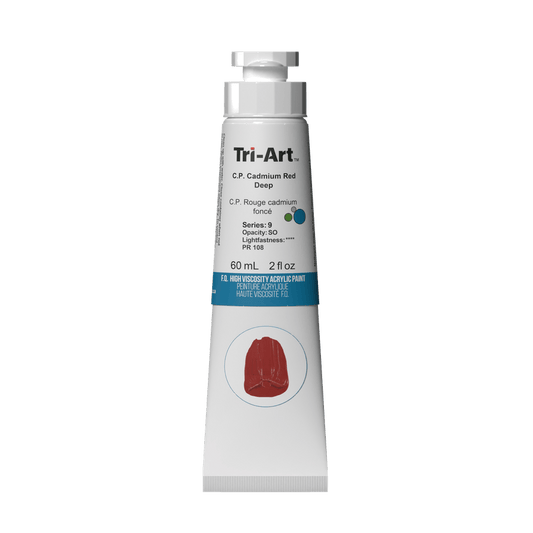 Tri-Art High Viscosity - C.P. Cadmium Red Deep