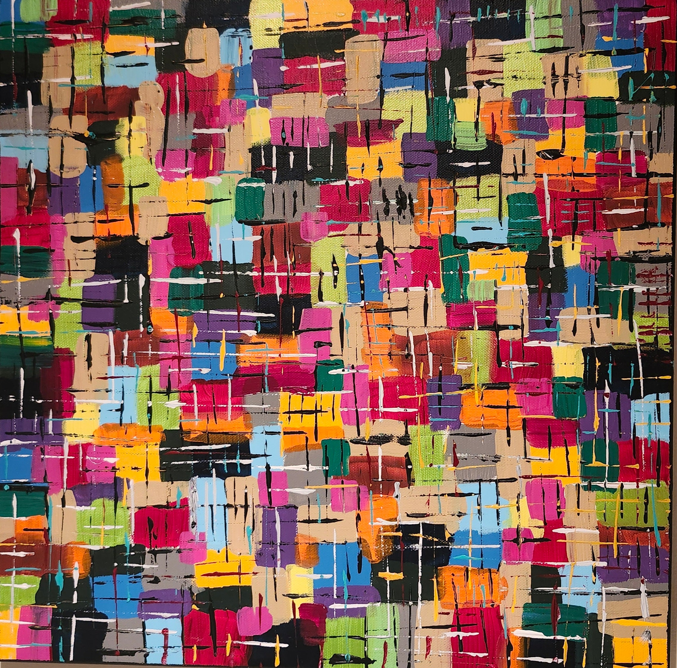 Toile Medellin de Marc Francoeur